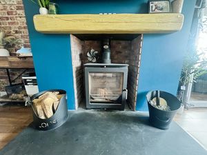 Fireplace- click for photo gallery